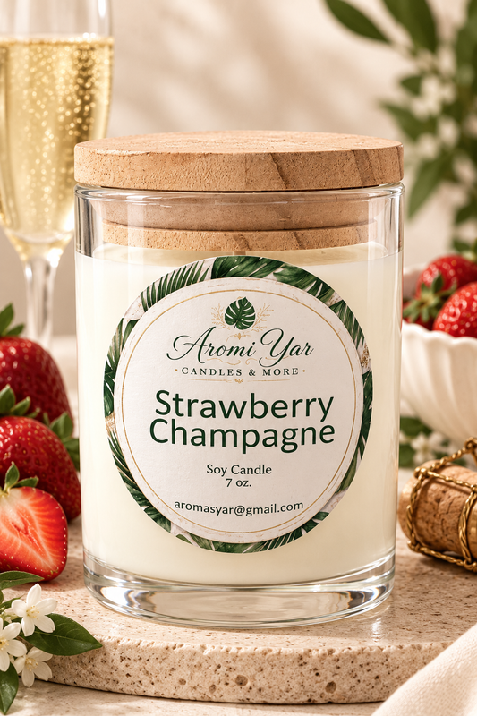 STRAWBERRY CHAMPAGNE – VELA ARTESANAL (7 oz)